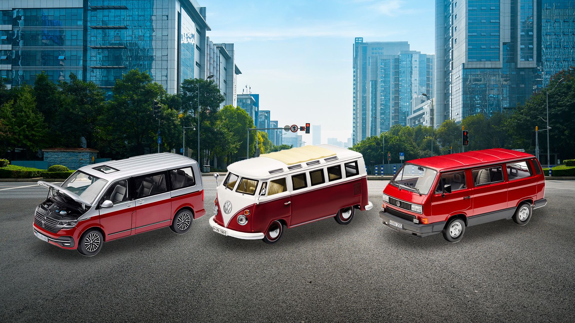 miniaturas de camionetas volkswagen